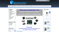 Desktop Screenshot of howtronics.com